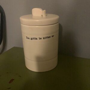 World market cat treat bowl